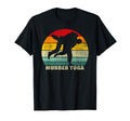 Martial Arts Murder Yoga Sunset T-Shirt - Novelty Apparel Unisex - T-Shirt, Sweatshirt, Hoodie