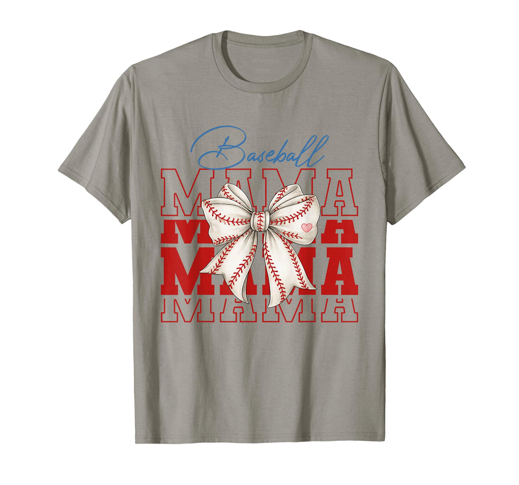 Baseball Mama Coquette Bow Mom Game T-Shirt - Fun Novelty Design Unisex - T-Shirt, Sweatshirt, Hoodie