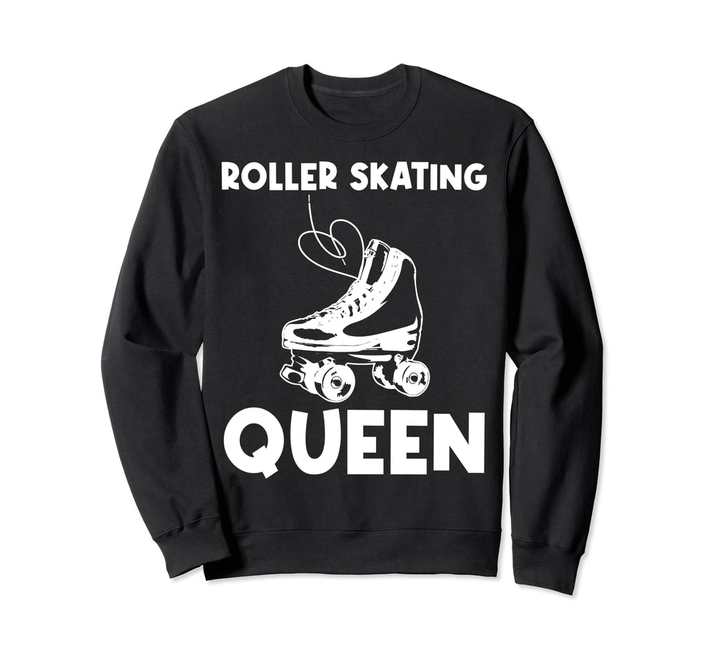 Roller Skating Mom Disco Derby Skates Sweatshirt - Trendy Graphic Unisex - T-Shirt, Sweatshirt, Hoodie