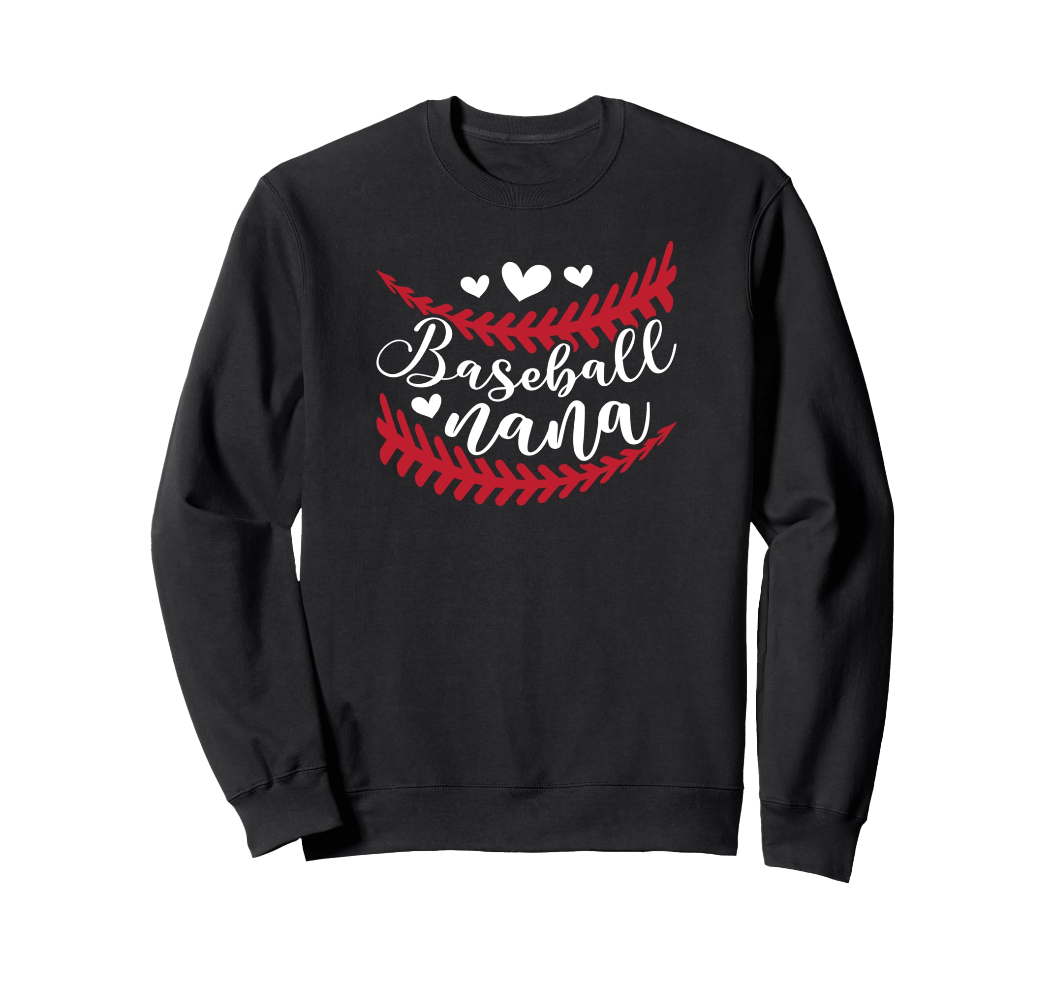 Baseball Nana Grandma Proud Nana Sweatshirt - Trendy Graphic Unisex - T-Shirt, Sweatshirt, Hoodie