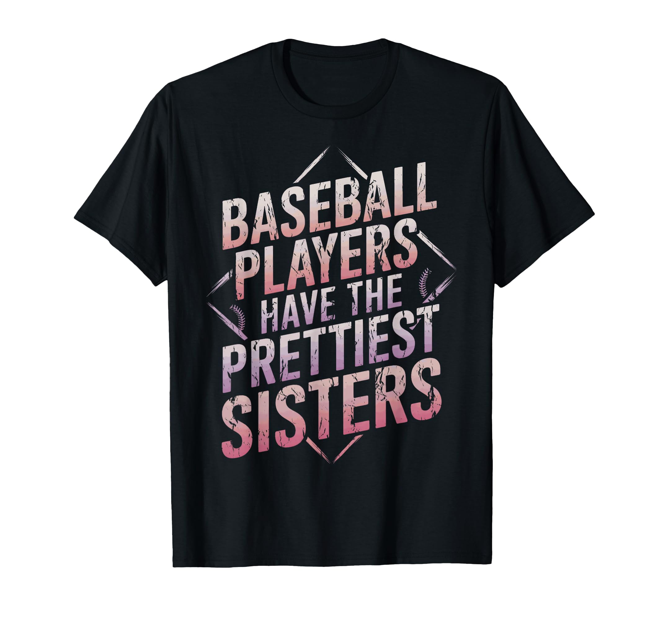 Baseball Player Sister Baseball Players T-Shirt - Minimalist Print Unisex - T-Shirt, Sweatshirt, Hoodie