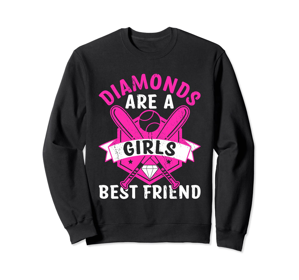 Diamonds Are Best Friend Sweatshirt - Casual Everyday Wear for Adults - T-Shirt, Sweatshirt, Hoodie