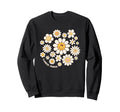 Flower Power Smile Face Flower Happy Sweatshirt - Graphic Print Unisex - T-Shirt, Sweatshirt, Hoodie