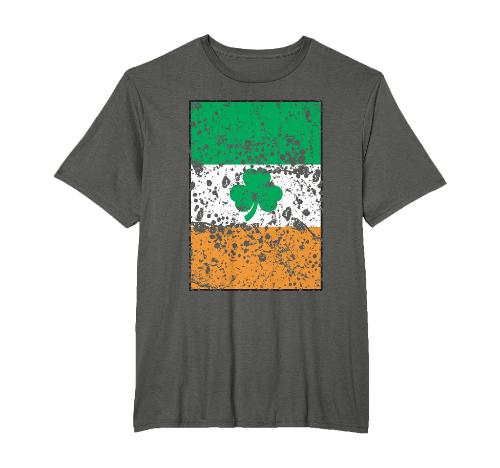 Distressed Shamrock Flag Ireland T-Shirt - Graphic Print for Adults - T-Shirt, Sweatshirt, Hoodie