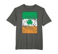 Distressed Shamrock Flag Ireland T-Shirt - Graphic Print for Adults - T-Shirt, Sweatshirt, Hoodie