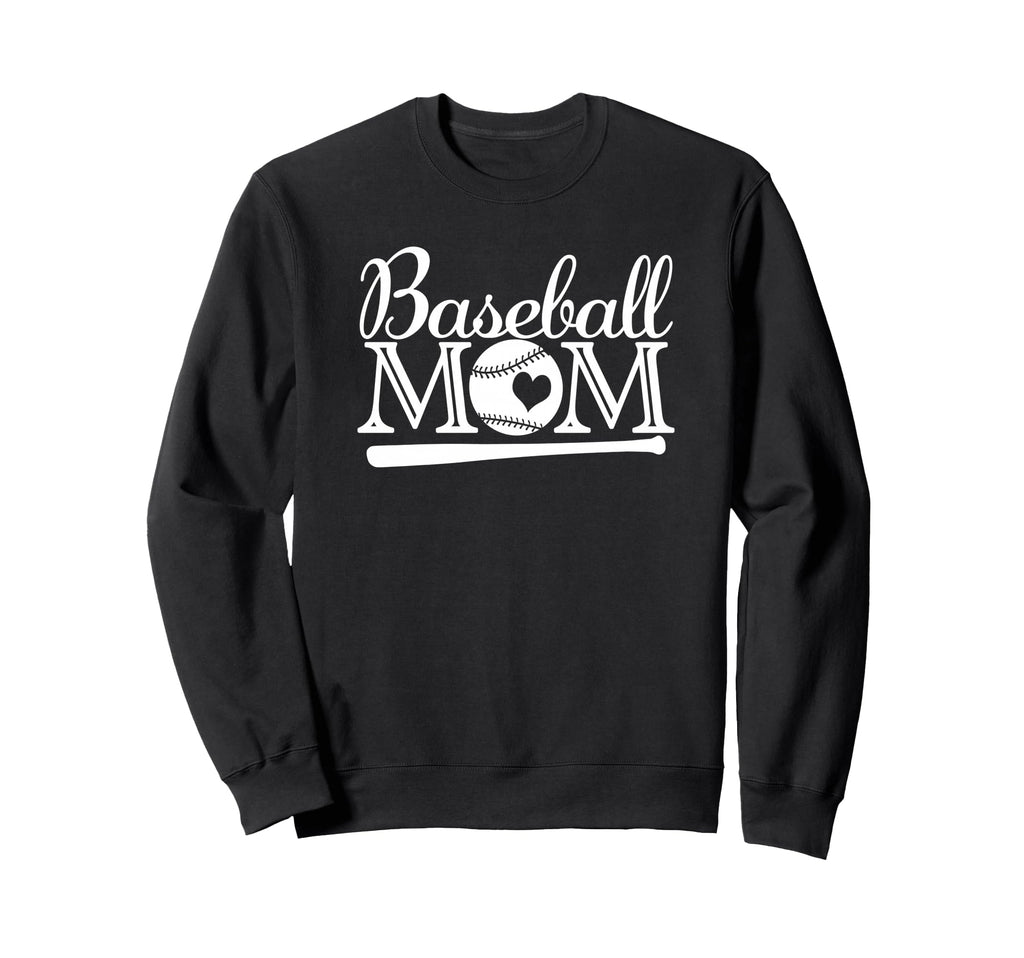 Baseball Mom Love Baseball Ball Sweatshirt - Custom Art Print for Adults - T-Shirt, Sweatshirt, Hoodie