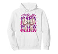 T Ball Mama Baseball Mom Coquette Bow Hoodie - Casual Everyday Wear Unisex - T-Shirt, Sweatshirt, Hoodie