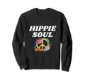 Hippie Soul Boho 70S 60S Peace Sweatshirt - Custom Art Print for Adults - T-Shirt, Sweatshirt, Hoodie