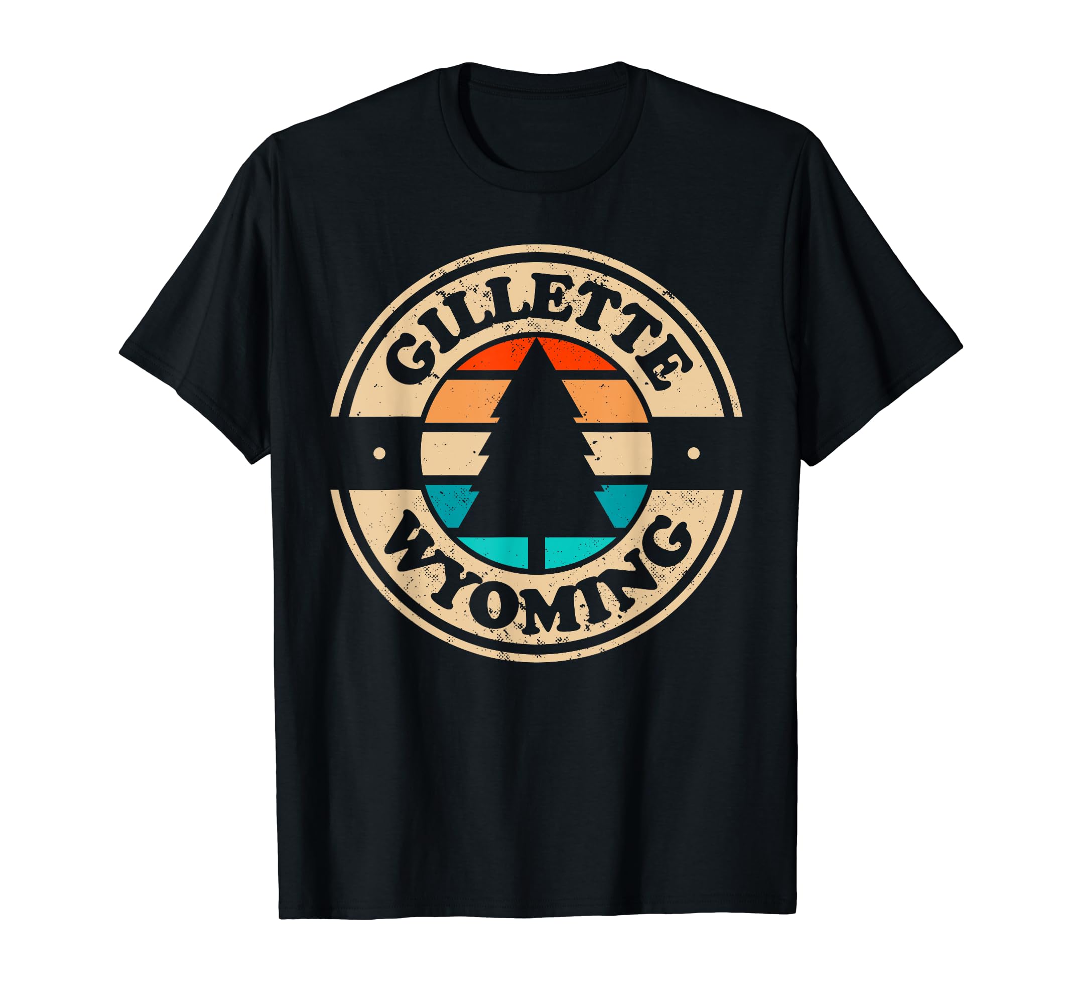 Gillette Wyoming Wi 70S Souvenir 80S T-Shirt - Aesthetic Graphic Men Women - T-Shirt, Sweatshirt, Hoodie