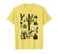 70S Boho Botany Botanical Cactus Succulent T-Shirt - Unique Graphic Unisex - T-Shirt, Sweatshirt, Hoodie