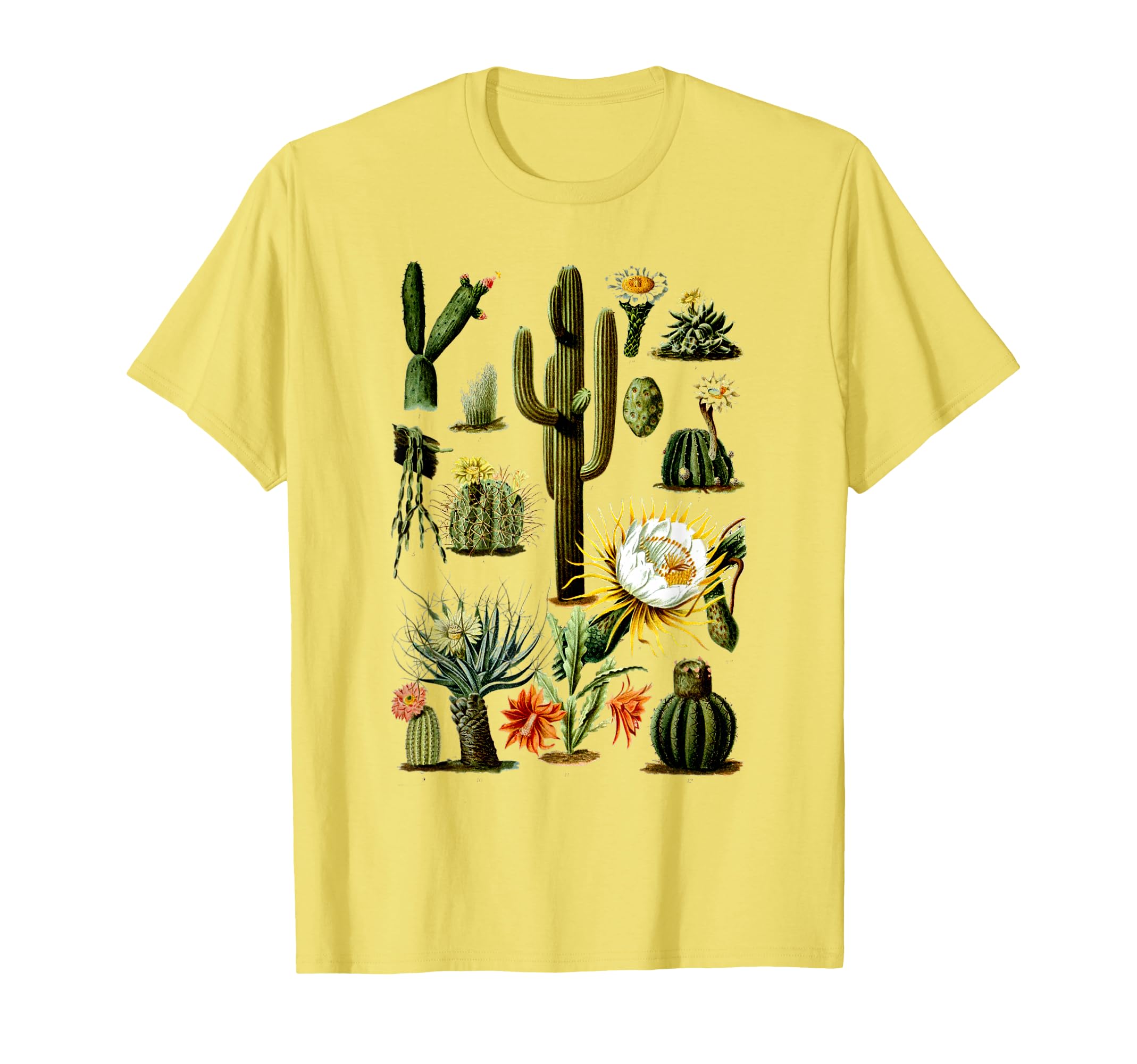 70S Boho Botany Botanical Cactus Succulent T-Shirt - Unique Graphic Unisex - T-Shirt, Sweatshirt, Hoodie