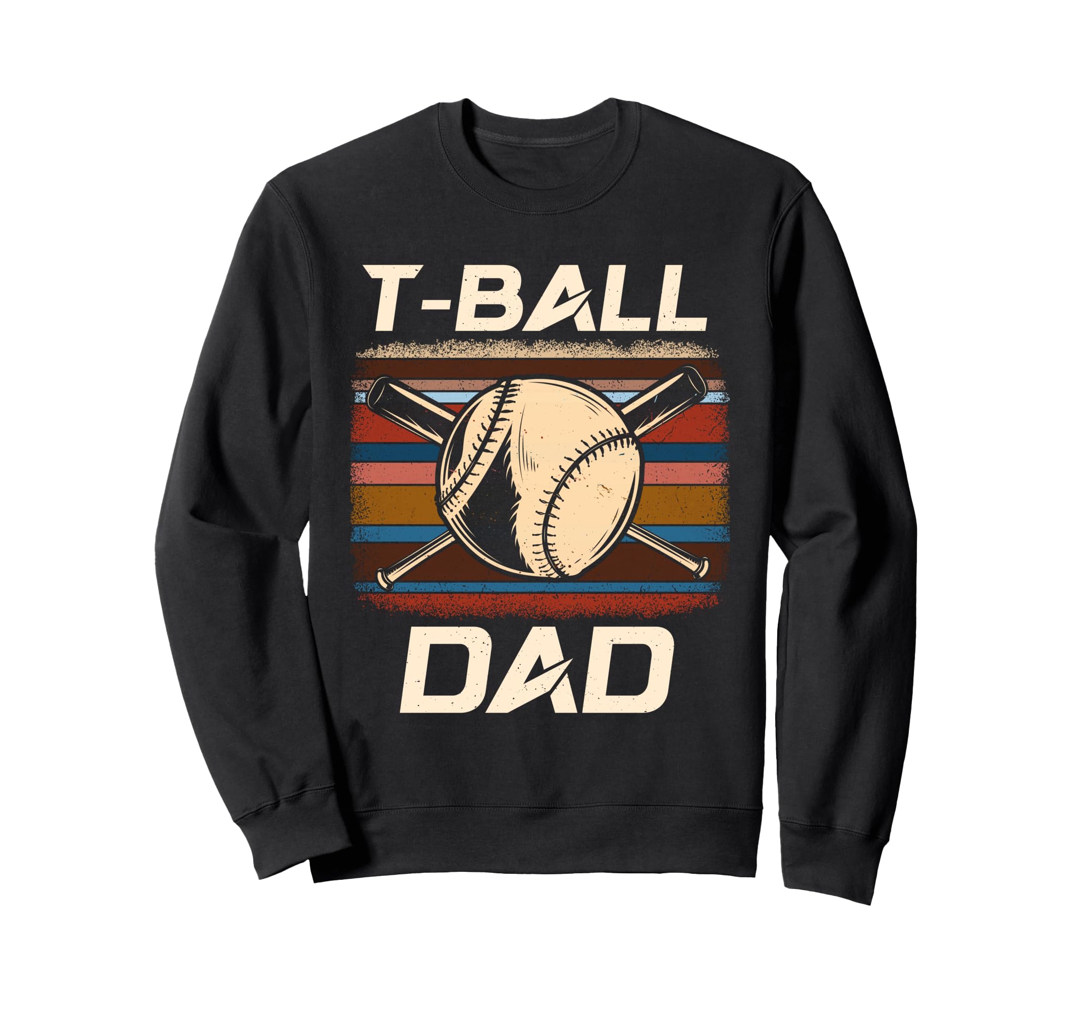 T Ball Dad Gift Fathers Day Teeball Sweatshirt - Unique Graphic for Adults - T-Shirt, Sweatshirt, Hoodie
