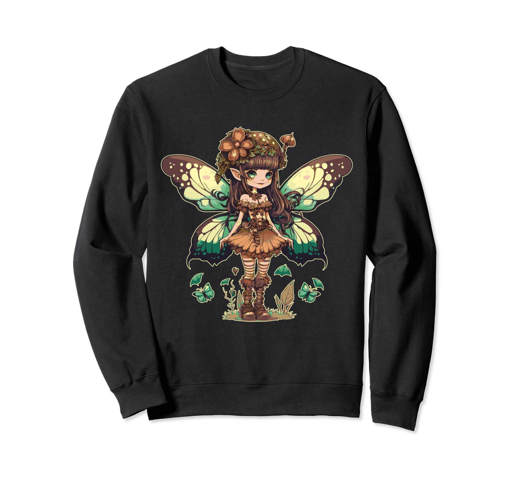 Goblincore Y2K Grunge Aesthetic Anime Sweatshirt - Graphic Print Unisex - T-Shirt, Sweatshirt, Hoodie