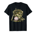 Camo Baseball Drip Ice Cream Baseball T-Shirt - Novelty Apparel Men Women - T-Shirt, Sweatshirt, Hoodie