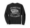 Im Not Old Im Audio Cassette Sweatshirt - Minimalist Print Men Women - T-Shirt, Sweatshirt, Hoodie