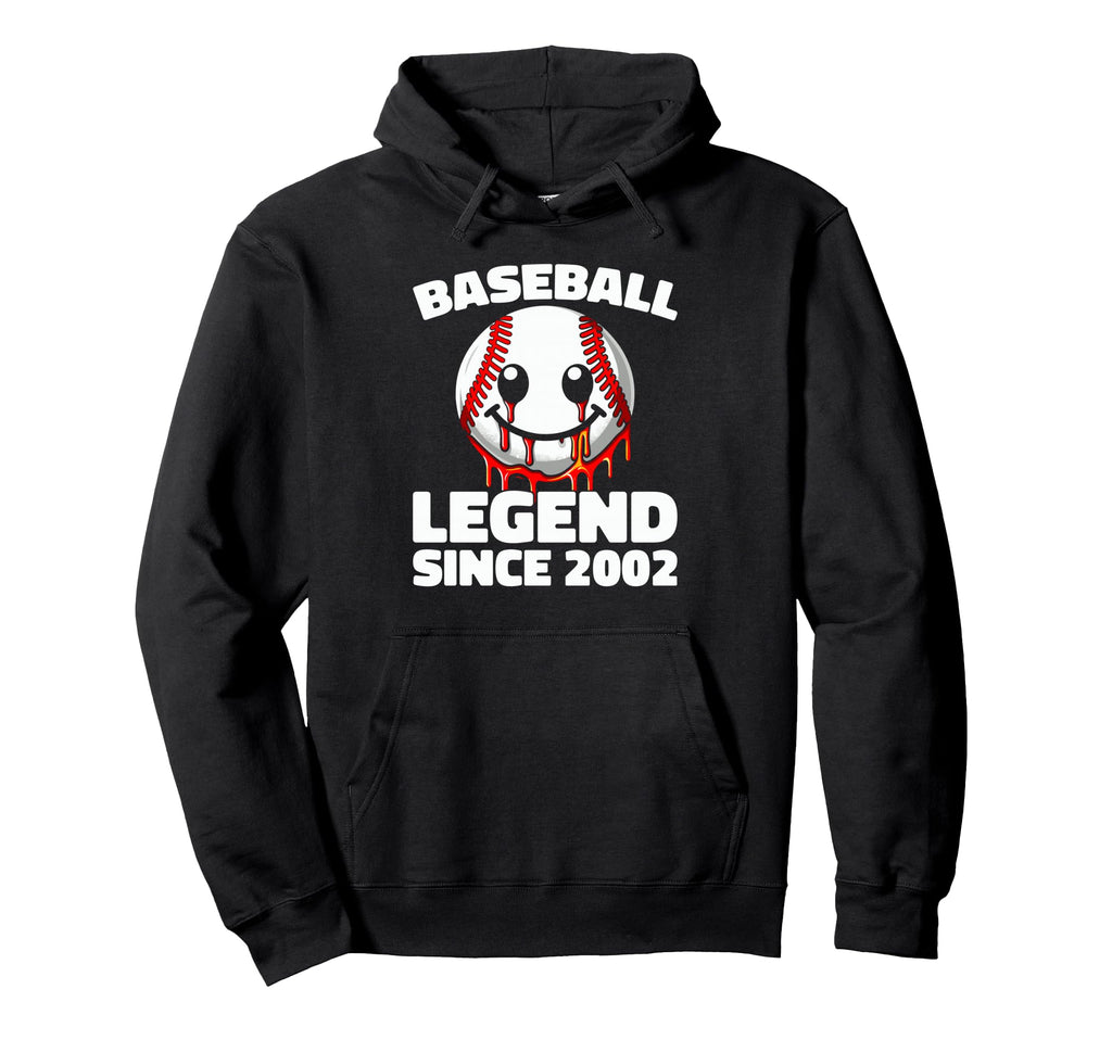 Born 2002 Baseball Team Player Sport Hoodie - Graphic Print Men Women - T-Shirt, Sweatshirt, Hoodie