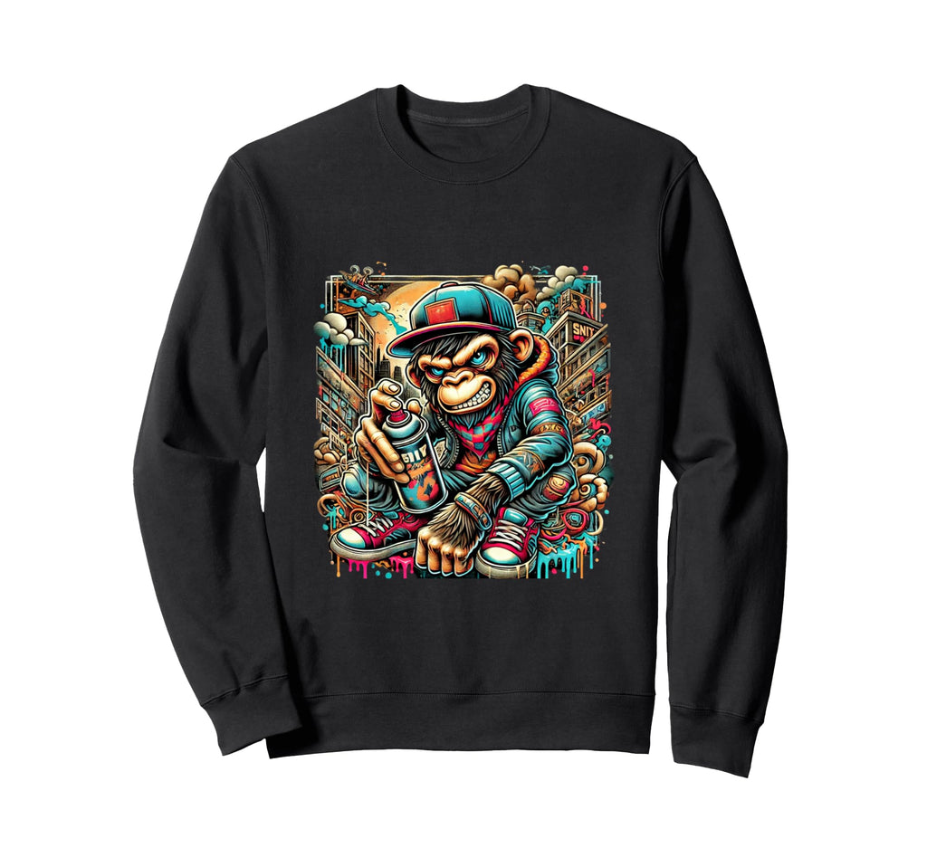 Urban Hip Hop Rock Music Sweatshirt - Aesthetic Graphic Men Women - T-Shirt, Sweatshirt, Hoodie