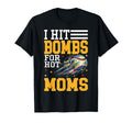 Hit Bombs Hot Moms Baseball Home Run T-Shirt - Graphic Print for Adults - T-Shirt, Sweatshirt, Hoodie