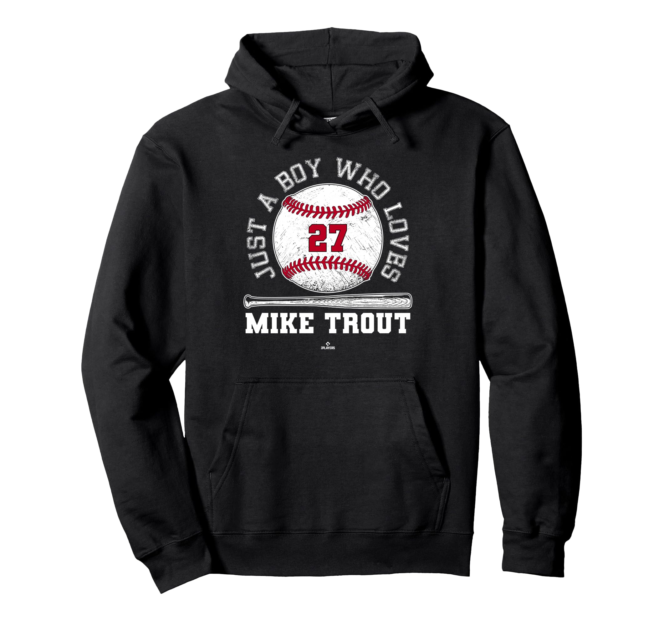 Just Who Loves Mike Trout Los Angeles Hoodie - Unique Graphic for Adults - T-Shirt, Sweatshirt, Hoodie