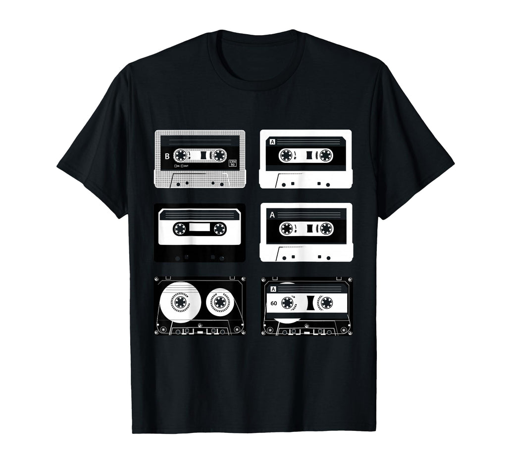 Cassette Tapes Audio Mixtapes T-Shirt - Casual Everyday Wear Men Women - T-Shirt, Sweatshirt, Hoodie