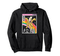 Japan Banana Kawaii Grid Rainbow Hoodie - Custom Art Print Men Women - T-Shirt, Sweatshirt, Hoodie