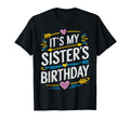 Its My Sisters Birthday Boho Nostalgia T-Shirt - Trendy Graphic for Adults - T-Shirt, Sweatshirt, Hoodie