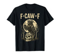F Cawf F Raven Cowboy Western Gothic T-Shirt - Novelty Apparel Unisex - T-Shirt, Sweatshirt, Hoodie