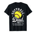 Softball Dad Like Baseball But Bigger T-Shirt - Trendy Graphic for Adults - T-Shirt, Sweatshirt, Hoodie