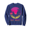 Key West Rooster Colorful Chicken Sweatshirt - Minimalist Print Unisex - T-Shirt, Sweatshirt, Hoodie
