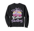 This Loves Roller Skating Funny Sweatshirt - Aesthetic Graphic for Adults - T-Shirt, Sweatshirt, Hoodie