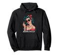 Pin Up Respectfully Hoodie - Aesthetic Graphic Unisex - T-Shirt, Sweatshirt, Hoodie