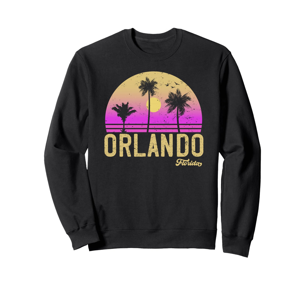Orlando Florida Sunset Sweatshirt - Trendy Graphic for Adults - T-Shirt, Sweatshirt, Hoodie