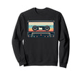 Cassette Tape Music Throwback Art Sweatshirt - Graphic Print Unisex - T-Shirt, Sweatshirt, Hoodie