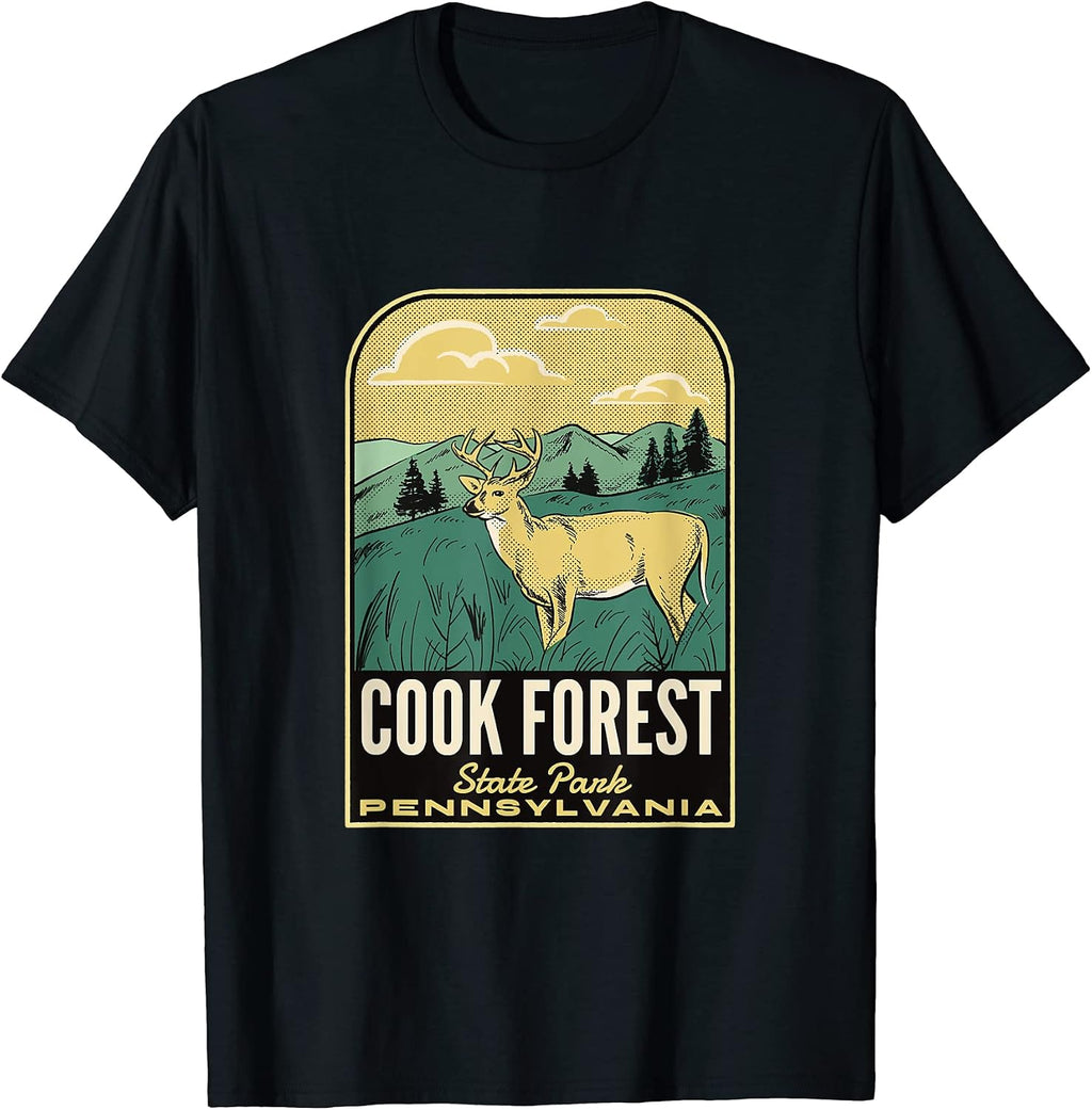 Cook Forest State Park Merch - Adult & Kids T-Shirts, Sweatshirts & Hoodies apparel design preview 1