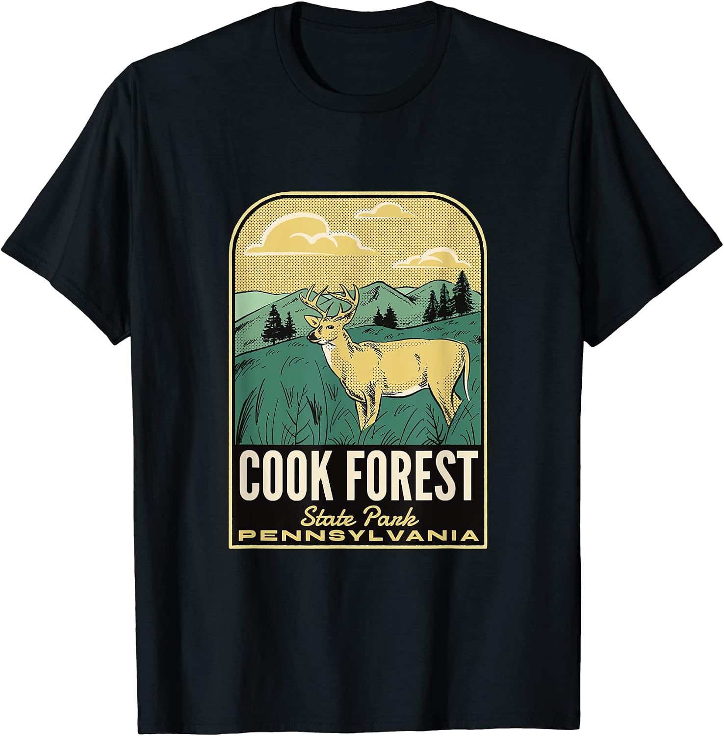 Cook Forest State Park Merch - Adult & Kids T-Shirts, Sweatshirts & Hoodies apparel design preview 1