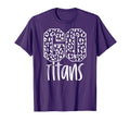 Titans Team Mascot School Spirit T-Shirt - Aesthetic Graphic for Adults - T-Shirt, Sweatshirt, Hoodie