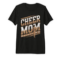 Cheer Mom Mother Bow Cheerleader Game T-Shirt - Streetwear Style Unisex - T-Shirt, Sweatshirt, Hoodie