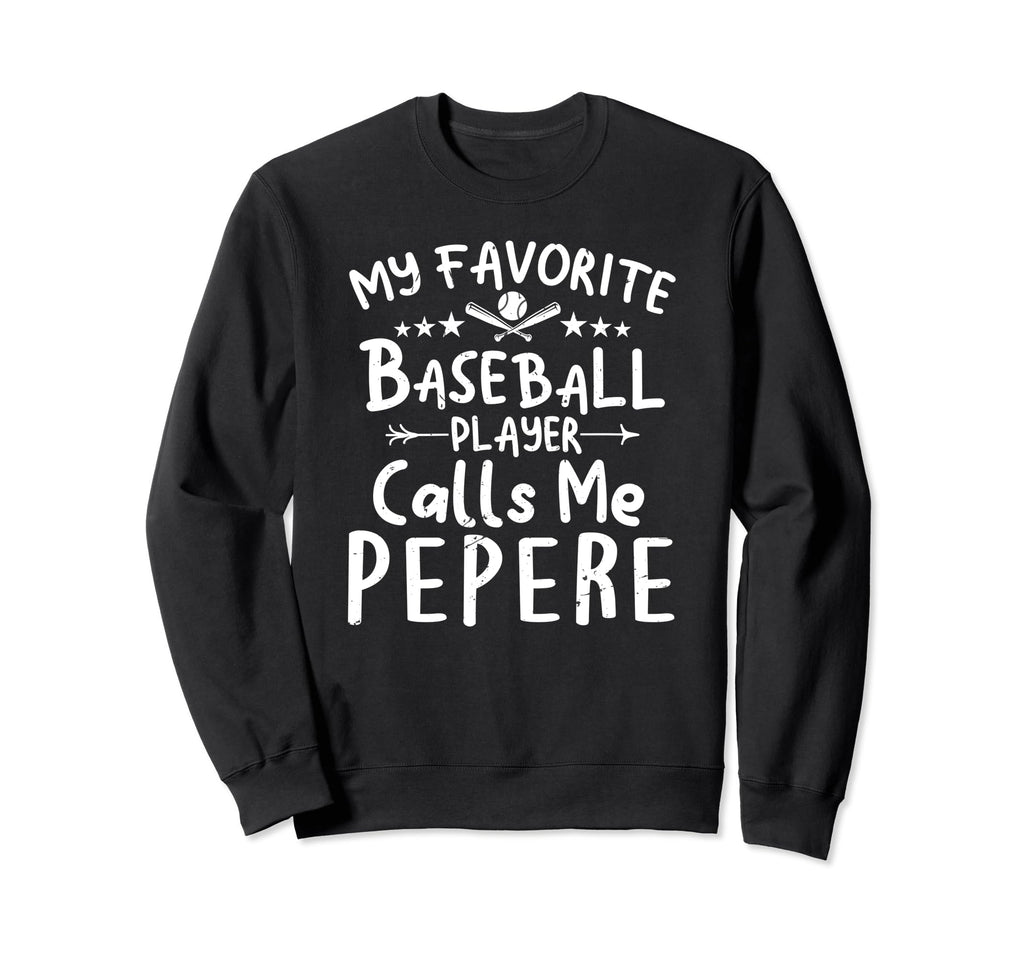 My Favorite Baseball Player Calls Sweatshirt - Aesthetic Graphic Men Women - T-Shirt, Sweatshirt, Hoodie