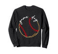 Game Day Baseball Leopard Baseball Sweatshirt - Minimalist Print Men Women - T-Shirt, Sweatshirt, Hoodie