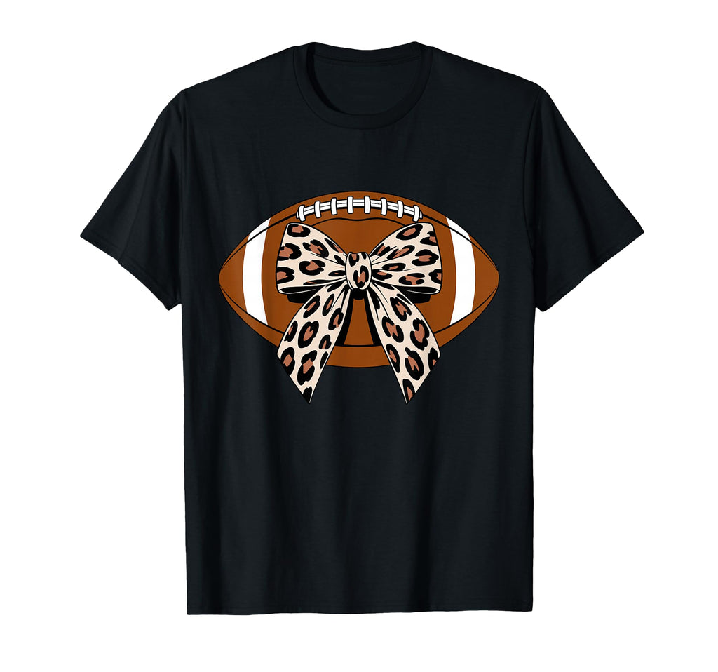 Football Coquette Bow Game Day Football T-Shirt - Graphic Print for Adults - T-Shirt, Sweatshirt, Hoodie
