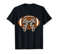 Football Coquette Bow Game Day Football T-Shirt - Graphic Print for Adults - T-Shirt, Sweatshirt, Hoodie