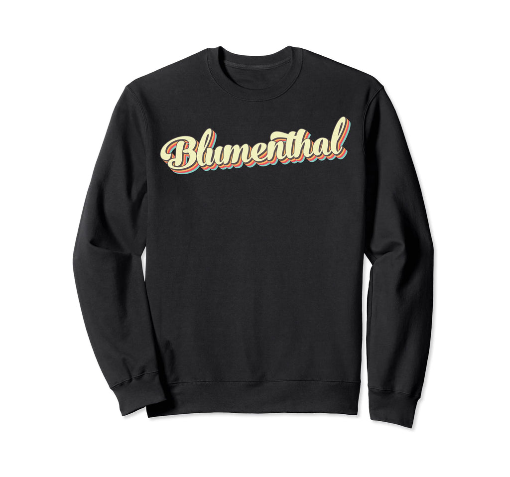 Blumenthal Art Baseball Font Sweatshirt - Fun Novelty Design Unisex - T-Shirt, Sweatshirt, Hoodie