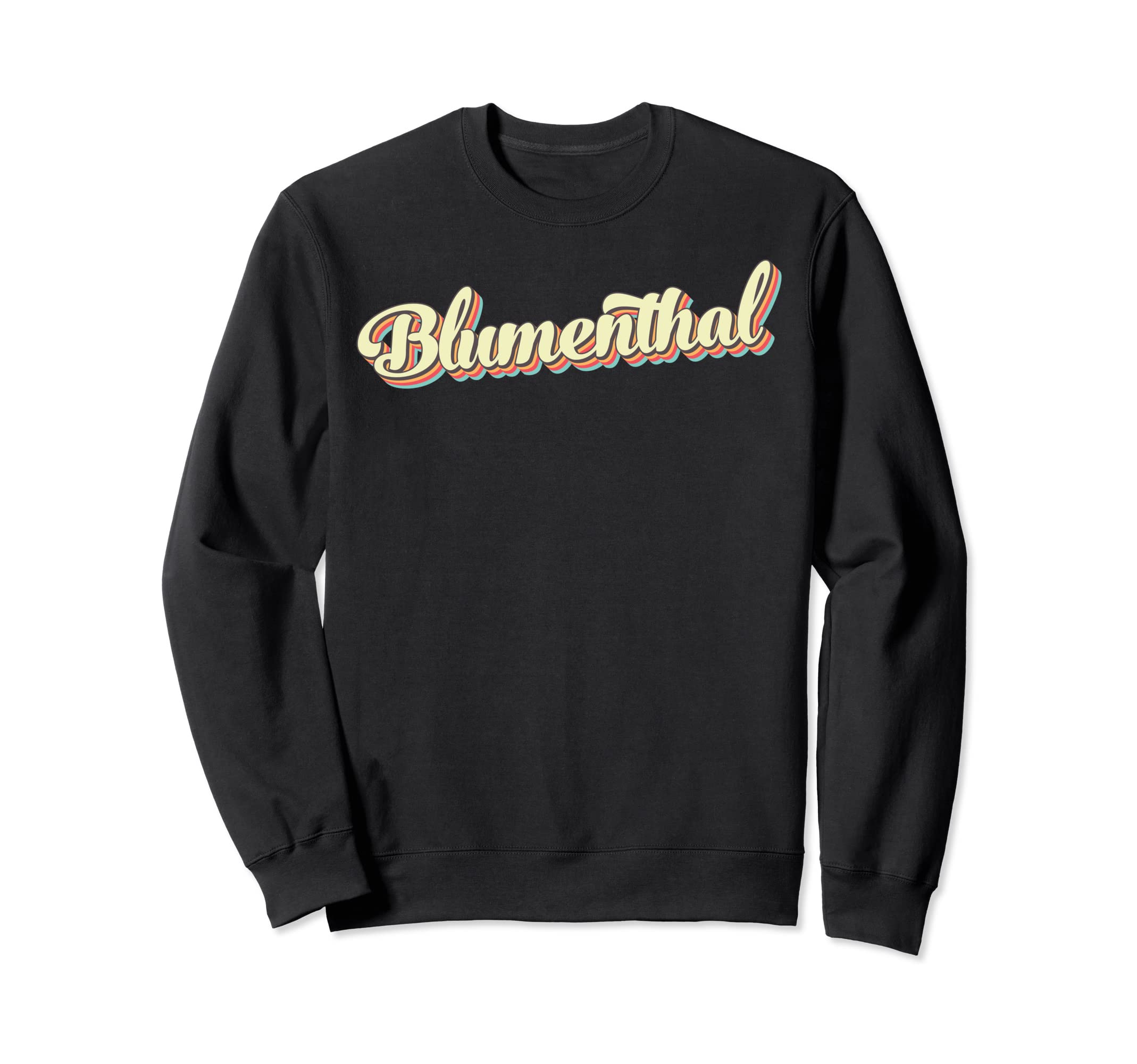 Blumenthal Art Baseball Font Sweatshirt - Fun Novelty Design Unisex - T-Shirt, Sweatshirt, Hoodie