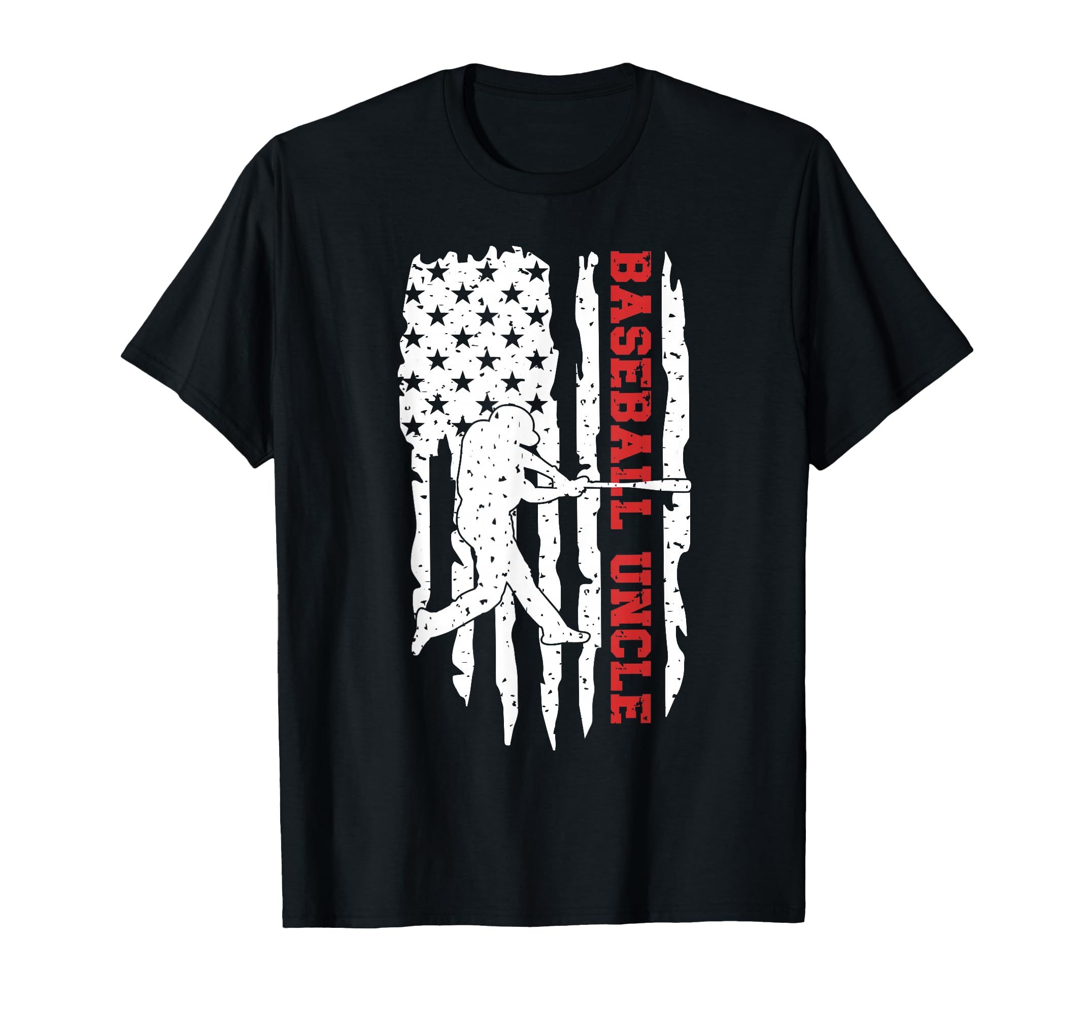 Baseball Uncle Us Flag Uncle T-Shirt - Aesthetic Graphic Men Women - T-Shirt, Sweatshirt, Hoodie