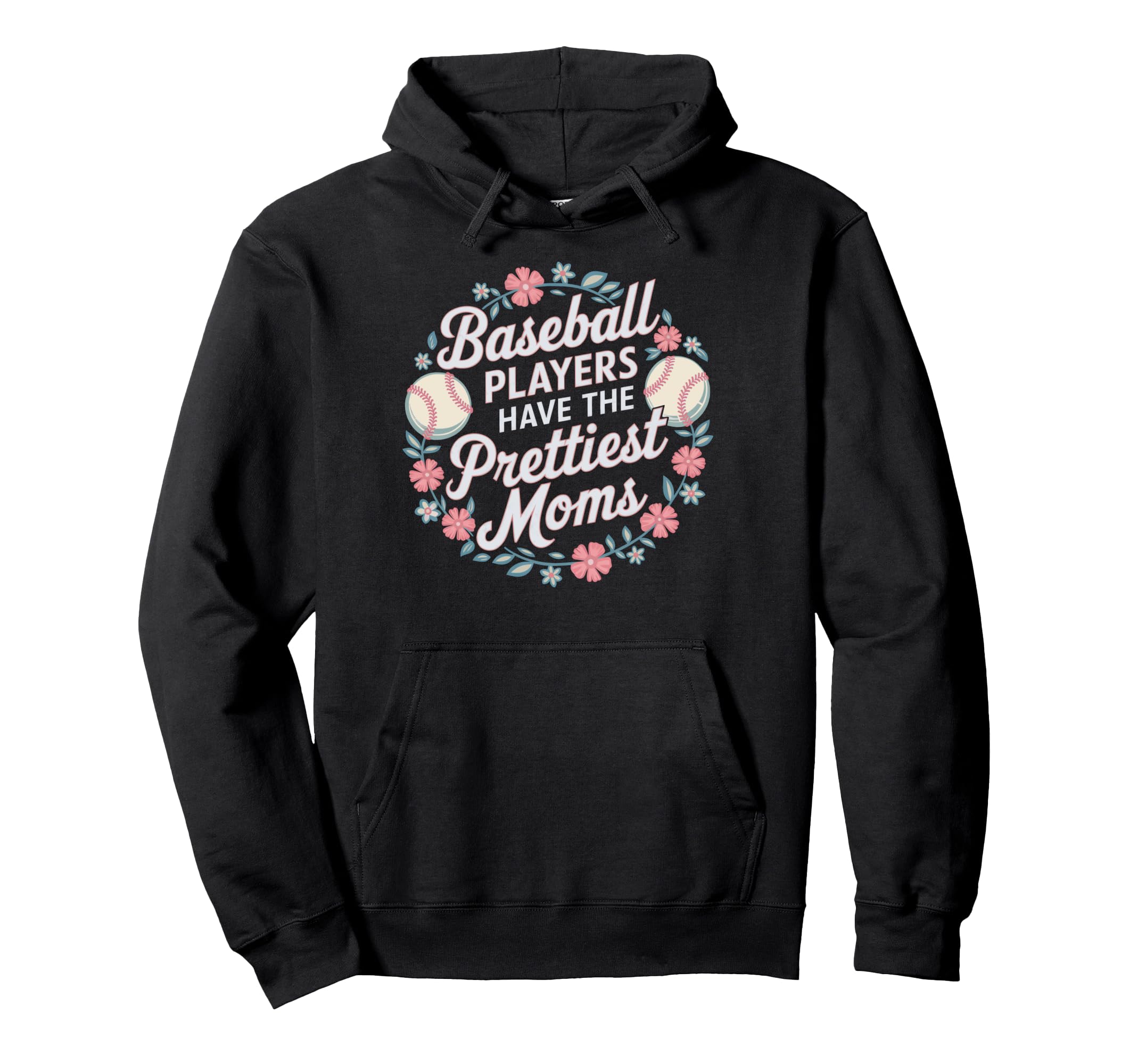 Baseball Game Day Mother Baseball Players Hoodie - Minimalist Print Unisex - T-Shirt, Sweatshirt, Hoodie