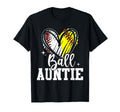 Ball Auntie Softball Baseball Aunt T-Shirt - Streetwear Style for Adults - T-Shirt, Sweatshirt, Hoodie
