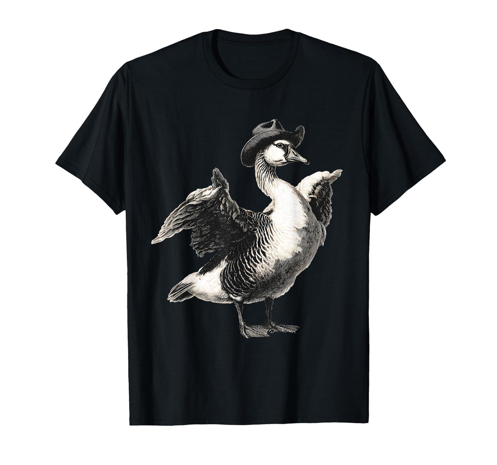 Goose Cowboy Rodeo Cowgirl Western T-Shirt - Streetwear Style Unisex - T-Shirt, Sweatshirt, Hoodie