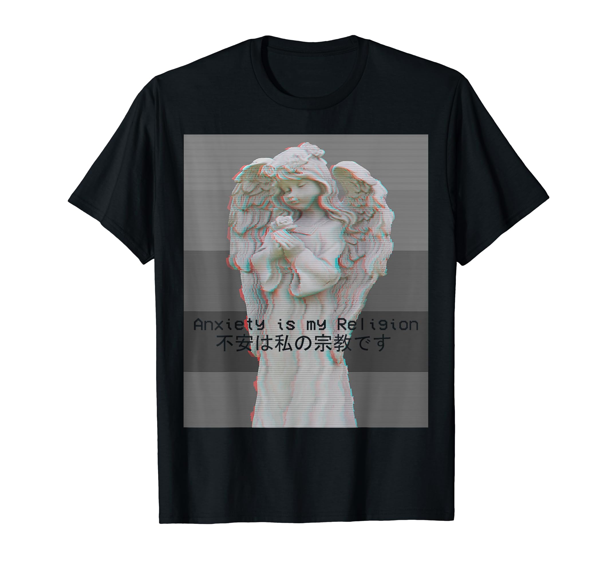 Anxiety Is My Religion Aesthetic T-Shirt - Streetwear Style Unisex - T-Shirt, Sweatshirt, Hoodie