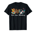 Peace Love Phlebotomy Syringe T-Shirt - Custom Art Print for Adults - T-Shirt, Sweatshirt, Hoodie