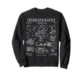 Cinematography Movie Film Camera Sweatshirt - Fun Novelty Design Unisex - T-Shirt, Sweatshirt, Hoodie